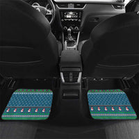 Merry Krampus Christmas Car Mats Xmas Holiday Patterns - Wonder Print Shop
