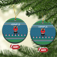 Merry Krampus Christmas Ceramic Ornament Xmas Holiday Patterns - Wonder Print Shop