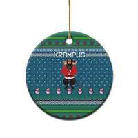 Merry Krampus Christmas Ceramic Ornament Xmas Holiday Patterns - Wonder Print Shop