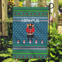 Merry Krampus Christmas Garden Flag Xmas Holiday Patterns - Wonder Print Shop