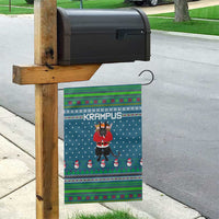 Merry Krampus Christmas Garden Flag Xmas Holiday Patterns - Wonder Print Shop
