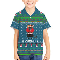 Merry Krampus Christmas Hawaiian Shirt Xmas Holiday Patterns - Wonder Print Shop