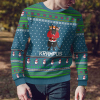 Merry Krampus Christmas Ugly Christmas Sweater Xmas Holiday Patterns - Wonder Print Shop