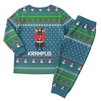 Merry Krampus Christmas Pajama Set Xmas Holiday Patterns - Wonder Print Shop