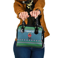 Merry Krampus Christmas Shoulder Handbag Xmas Holiday Patterns - Wonder Print Shop