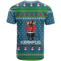 Merry Krampus Christmas T Shirt Xmas Holiday Patterns - Wonder Print Shop