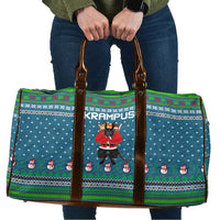 Merry Krampus Christmas Travel Bag Xmas Holiday Patterns - Wonder Print Shop