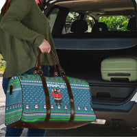 Merry Krampus Christmas Travel Bag Xmas Holiday Patterns - Wonder Print Shop