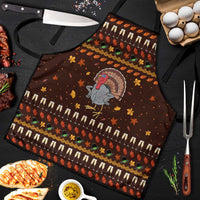 Turkey And WIne Christmas Apron Xmas Holiday Patterns - Wonder Print Shop