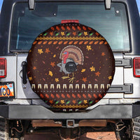 Turkey And WIne Christmas Spare Tire Cover Xmas Holiday Patterns - Wonder Print Shop