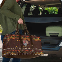 Turkey And WIne Christmas Travel Bag Xmas Holiday Patterns - Wonder Print Shop
