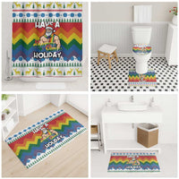 Have A Super Gay Holiday Christmas Bathroom Set Xmas Holiday Patterns - Wonder Print Shop