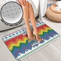 Have A Super Gay Holiday Christmas Bathroom Set Xmas Holiday Patterns - Wonder Print Shop