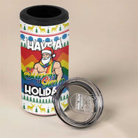 Have A Super Gay Holiday Christmas 4 in 1 Can Cooler Tumbler Xmas Holiday Patterns - Wonder Print Shop