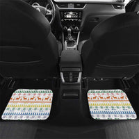 Have A Super Gay Holiday Christmas Car Mats Xmas Holiday Patterns - Wonder Print Shop