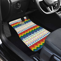 Have A Super Gay Holiday Christmas Car Mats Xmas Holiday Patterns - Wonder Print Shop