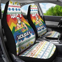 Have A Super Gay Holiday Christmas Car Seat Cover Xmas Holiday Patterns - Wonder Print Shop