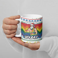 Have A Super Gay Holiday Christmas Ceramic Mug Xmas Holiday Patterns - Wonder Print Shop