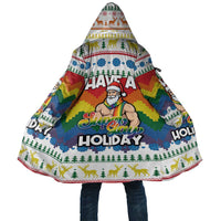 Have A Super Gay Holiday Christmas Cloak Xmas Holiday Patterns - Wonder Print Shop