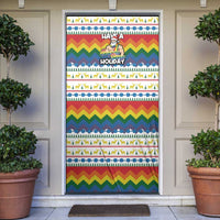 Have A Super Gay Holiday Christmas Door Cover Xmas Holiday Patterns - Wonder Print Shop