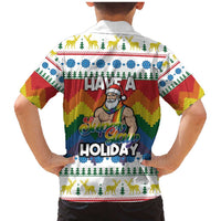 Have A Super Gay Holiday Christmas Family Matching Mermaid Dress and Hawaiian Shirt Xmas Holiday Patterns - Wonder Print Shop