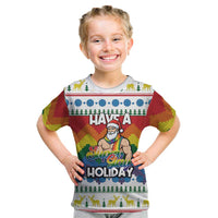 Have A Super Gay Holiday Christmas Kid T Shirt Xmas Holiday Patterns - Wonder Print Shop