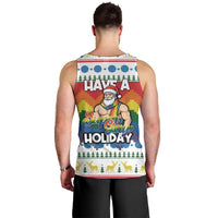 Have A Super Gay Holiday Christmas Men Tank Top Xmas Holiday Patterns - Wonder Print Shop