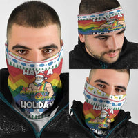 Have A Super Gay Holiday Christmas Neck Gaiter Xmas Holiday Patterns - Wonder Print Shop