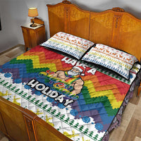 Have A Super Gay Holiday Christmas Quilt Bed Set Xmas Holiday Patterns - Wonder Print Shop