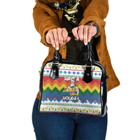 Have A Super Gay Holiday Christmas Shoulder Handbag Xmas Holiday Patterns - Wonder Print Shop