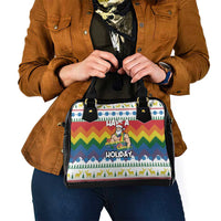 Have A Super Gay Holiday Christmas Shoulder Handbag Xmas Holiday Patterns - Wonder Print Shop