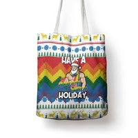 Have A Super Gay Holiday Christmas Tote Bag Xmas Holiday Patterns - Wonder Print Shop