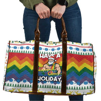 Have A Super Gay Holiday Christmas Travel Bag Xmas Holiday Patterns - Wonder Print Shop