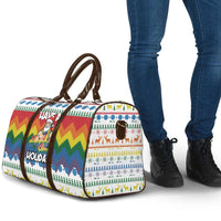Have A Super Gay Holiday Christmas Travel Bag Xmas Holiday Patterns - Wonder Print Shop