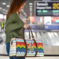 Have A Super Gay Holiday Christmas Travel Bag Xmas Holiday Patterns - Wonder Print Shop