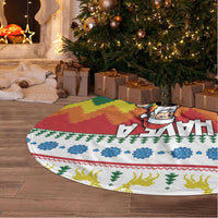 Have A Super Gay Holiday Christmas Tree Skirt Xmas Holiday Patterns - Wonder Print Shop