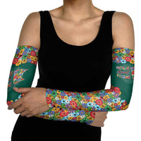 Home Sweet Home Minnesota Flower Xmas Christmas Arm Sleeves Xmas Holiday Patterns - Wonder Print Shop