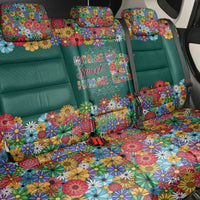 Home Sweet Home Minnesota Flower Xmas Christmas Back Car Seat Cover Xmas Holiday Patterns - Wonder Print Shop