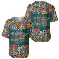 Home Sweet Home Minnesota Flower Xmas Christmas Baseball Jersey Xmas Holiday Patterns - Wonder Print Shop