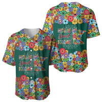 Home Sweet Home Minnesota Flower Xmas Christmas Baseball Jersey Xmas Holiday Patterns - Wonder Print Shop