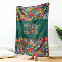 Home Sweet Home Minnesota Flower Xmas Christmas Blanket Xmas Holiday Patterns - Wonder Print Shop