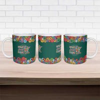 Home Sweet Home Minnesota Flower Xmas Christmas Ceramic Mug Xmas Holiday Patterns - Wonder Print Shop