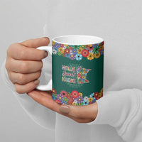 Home Sweet Home Minnesota Flower Xmas Christmas Ceramic Mug Xmas Holiday Patterns - Wonder Print Shop