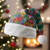 Home Sweet Home Minnesota Flower Xmas Christmas Santa Hat Xmas Holiday Patterns - Wonder Print Shop