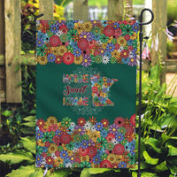 Home Sweet Home Minnesota Flower Xmas Christmas Garden Flag Xmas Holiday Patterns - Wonder Print Shop