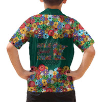Home Sweet Home Minnesota Flower Xmas Christmas Hawaiian Shirt Xmas Holiday Patterns - Wonder Print Shop