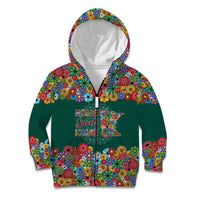 Home Sweet Home Minnesota Flower Xmas Christmas Kid Hoodie Xmas Holiday Patterns - Wonder Print Shop