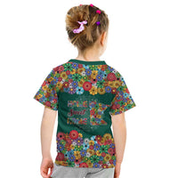 Home Sweet Home Minnesota Flower Xmas Christmas Kid T Shirt Xmas Holiday Patterns - Wonder Print Shop