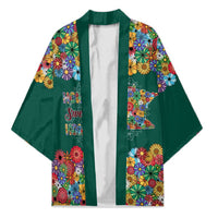 Home Sweet Home Minnesota Flower Xmas Christmas Kimono Xmas Holiday Patterns - Wonder Print Shop