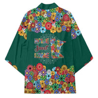Home Sweet Home Minnesota Flower Xmas Christmas Kimono Xmas Holiday Patterns - Wonder Print Shop